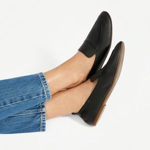 Everlane Day Loafer Black Leather